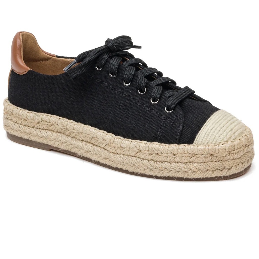 New SILVA | Lace-Up Platform Espadrille Sneakers size 9